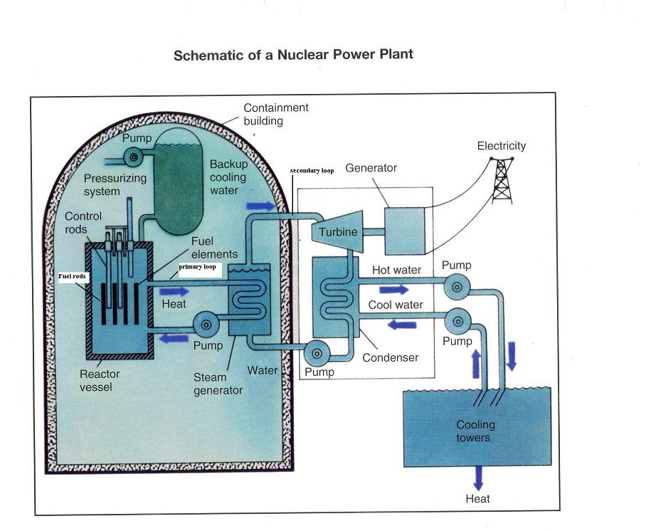 Nuclear Power Flow Chart